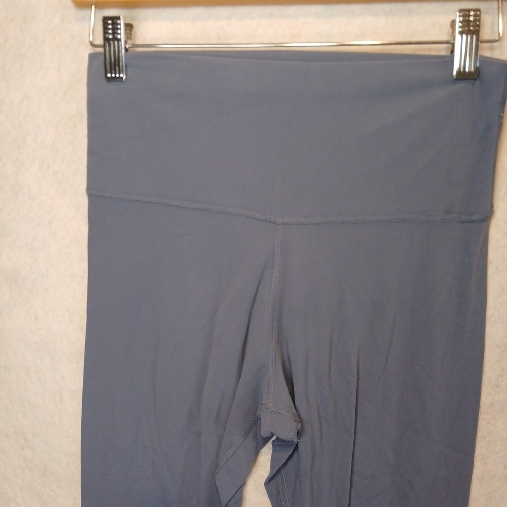 Nike Yoga Dri-Fit Leggings Women's Size M Blue Athletic Workout Pants - Picture 2 of 5